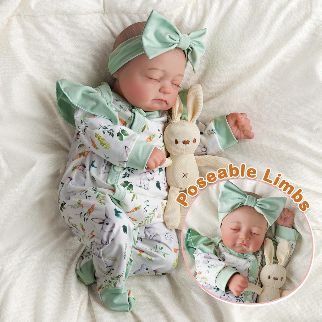 Lifelike Reborn Baby Dolls Twins 20 inch I905964