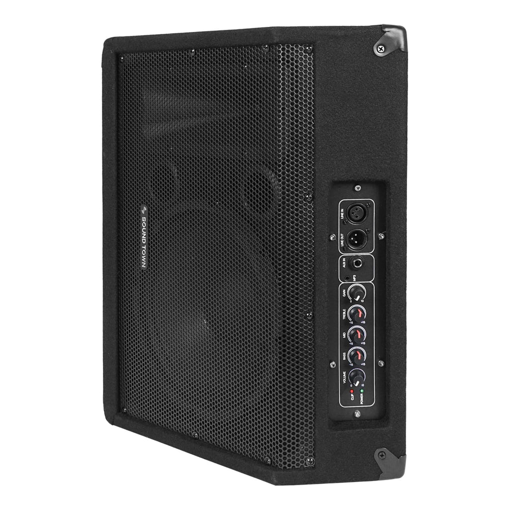 2-Pack Powered PA Speakers 10” 300W P15549