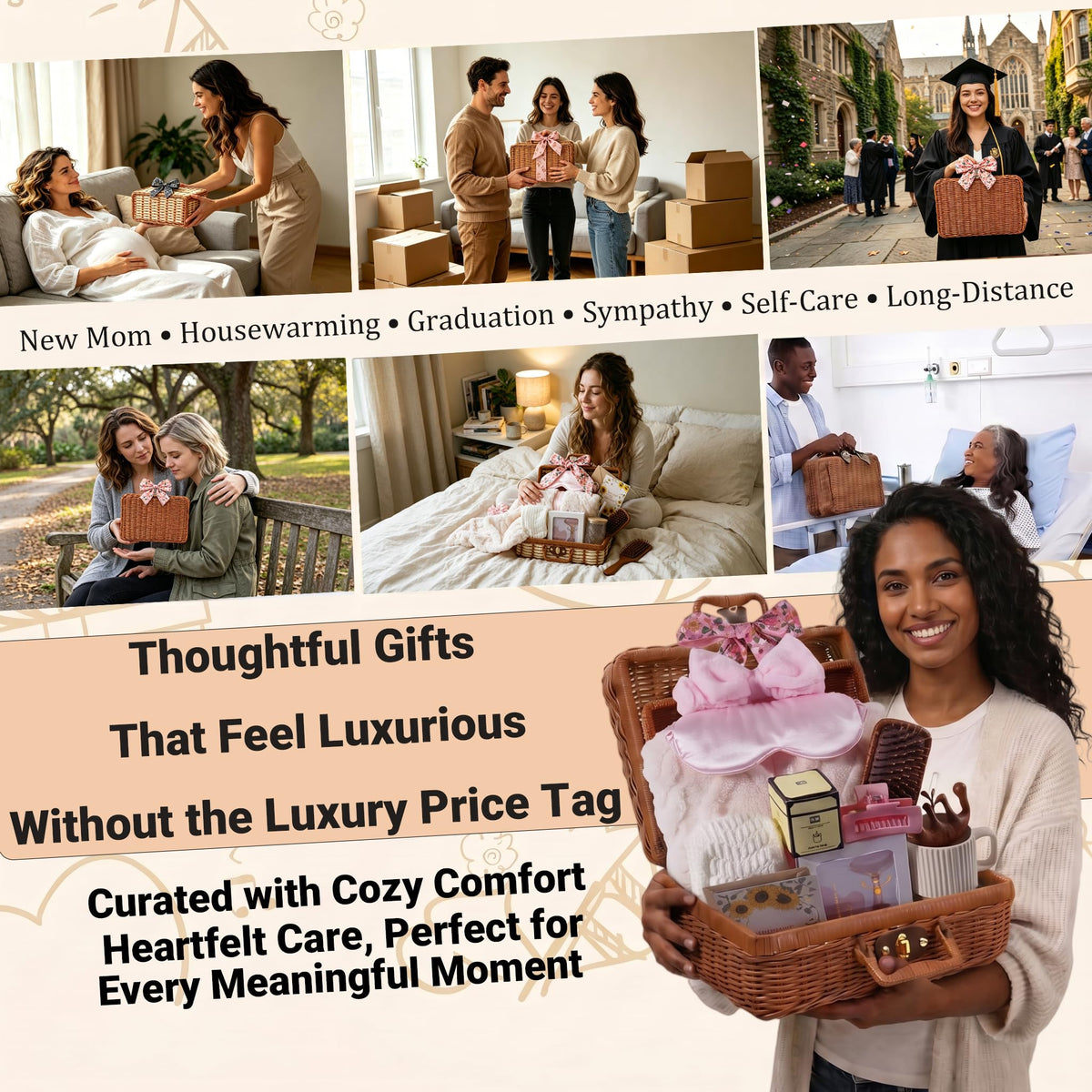 15 Pc Pink Spa Gift Basket X280