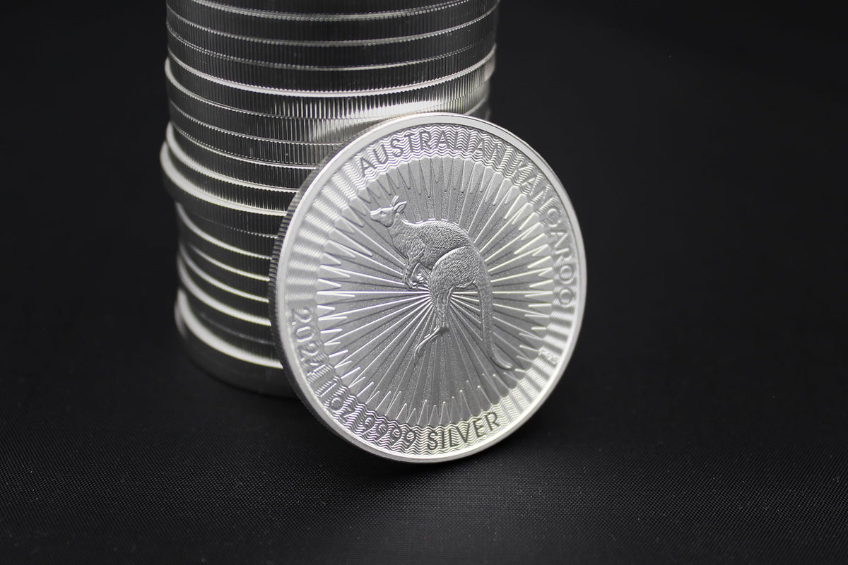 1 oz Australian Silver Kangaroo Coin G6795