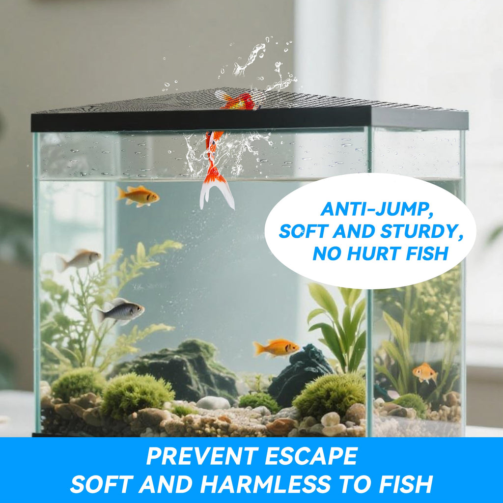 Magnetic Aquarium Lid Anti-Jumping Mesh Fish Tank Cover T379