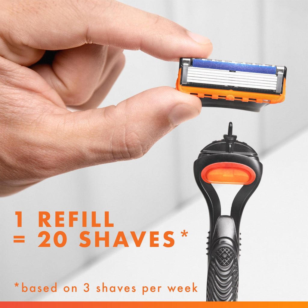 Mens Razor Blade Refills, 12 Count L288291