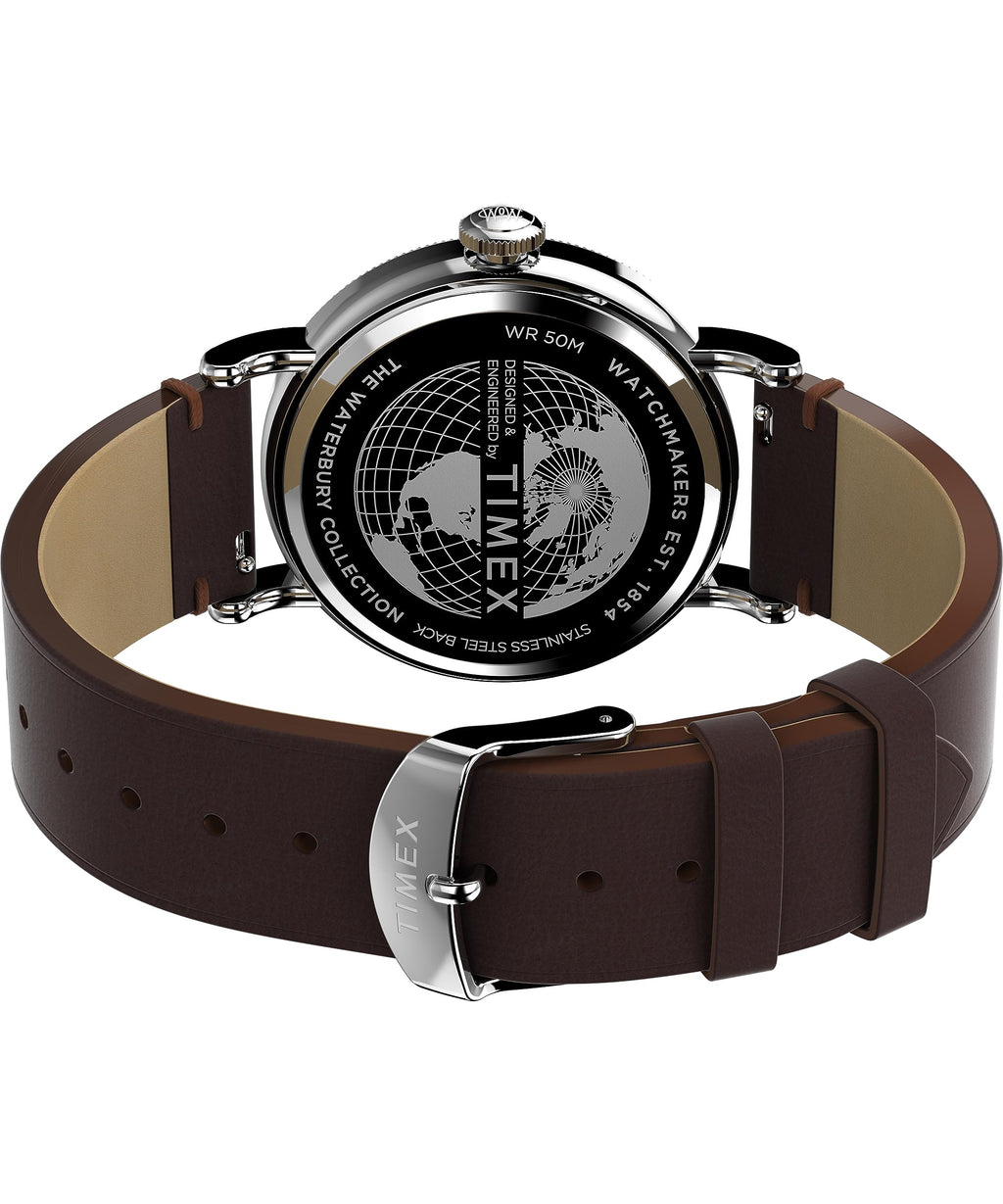 39mm Men’s Analog Watch Stainless Steel 100M Water Resistance B90653