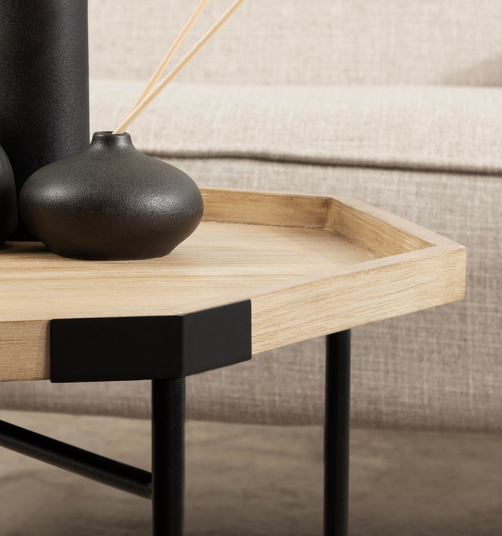 Two-Tone Octagon Coffee Table D75454