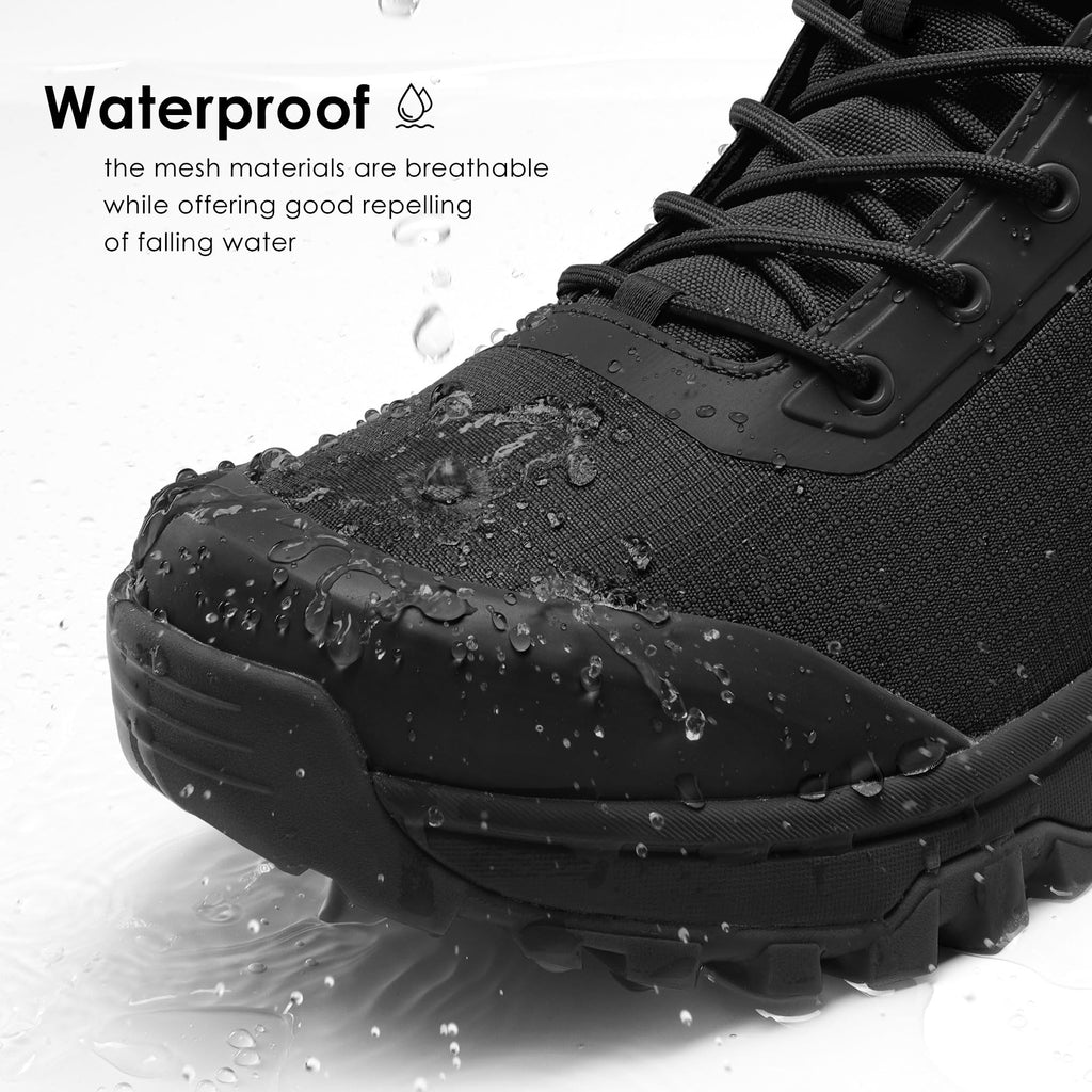 Lightweight Waterproof Side Zipper Work Boots F71511