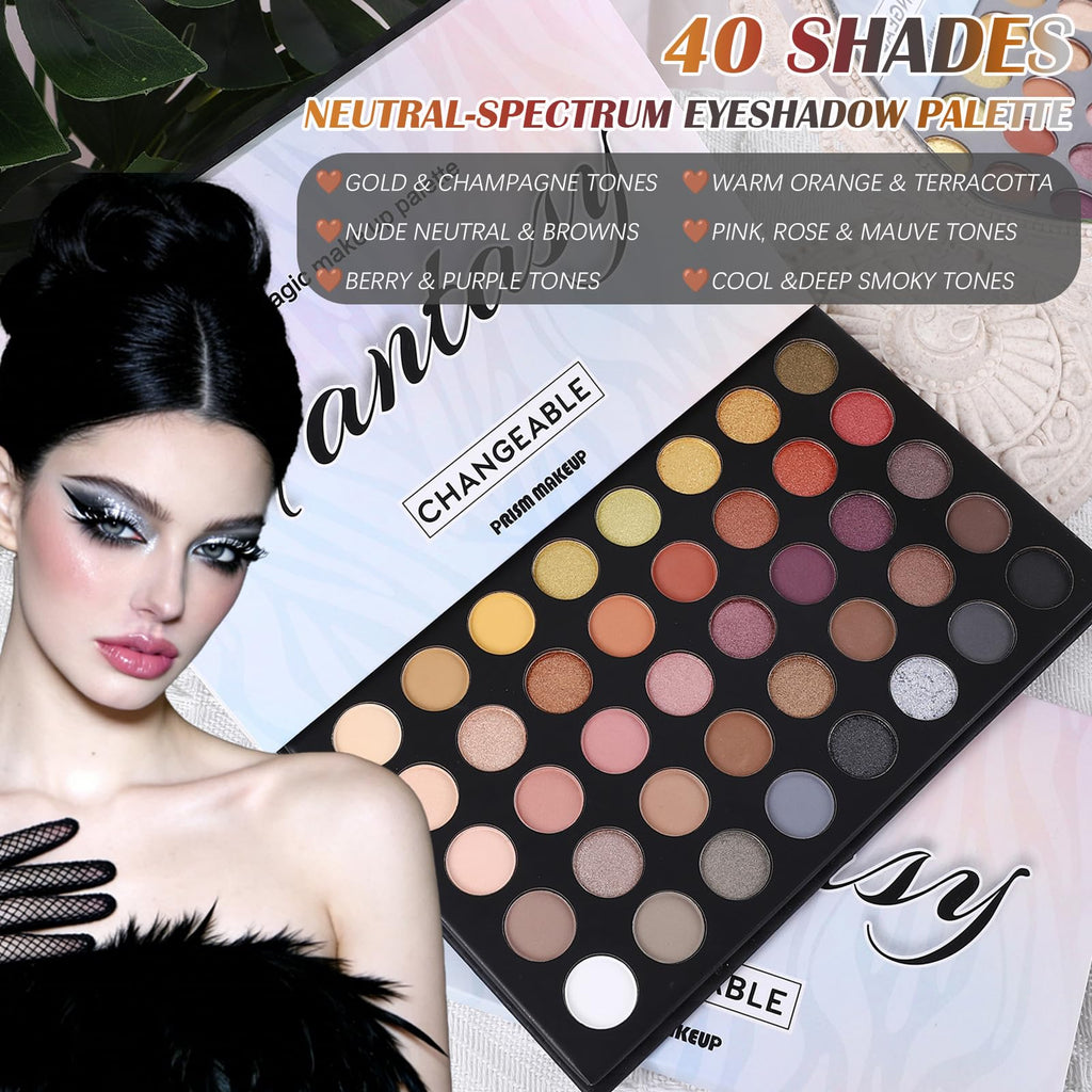 Neutral Smokey Eyeshadow Makeup Palette U6933
