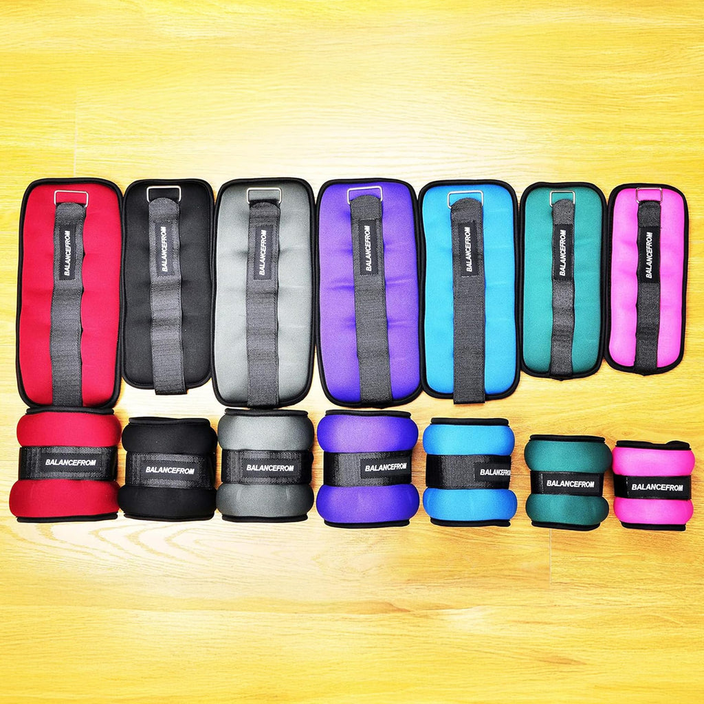 Adjustable Ankle Wrist Arm Leg Weights O5646