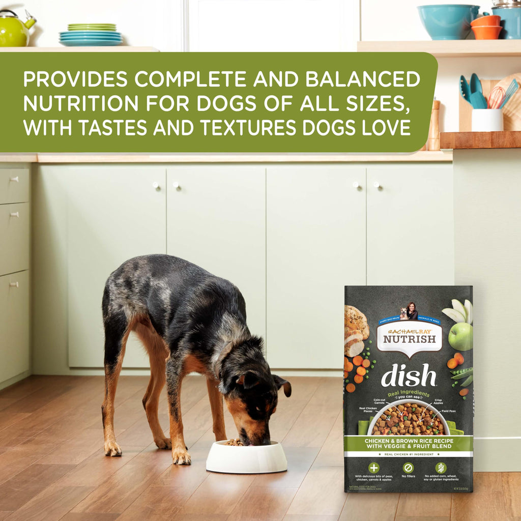 Natural Dry Dog Food Chicken & Brown Rice 3.75 Pound Bag Pack of 2 L64143