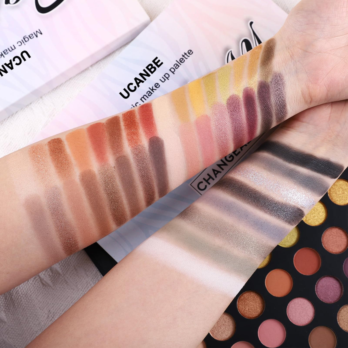 Neutral Smokey Eyeshadow Makeup Palette U6933