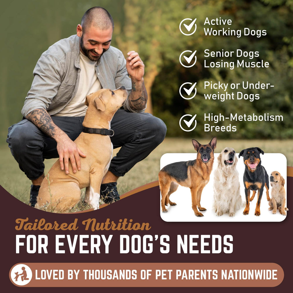 High Calorie Dog Weight Gainer Powder 60 Servings F895585