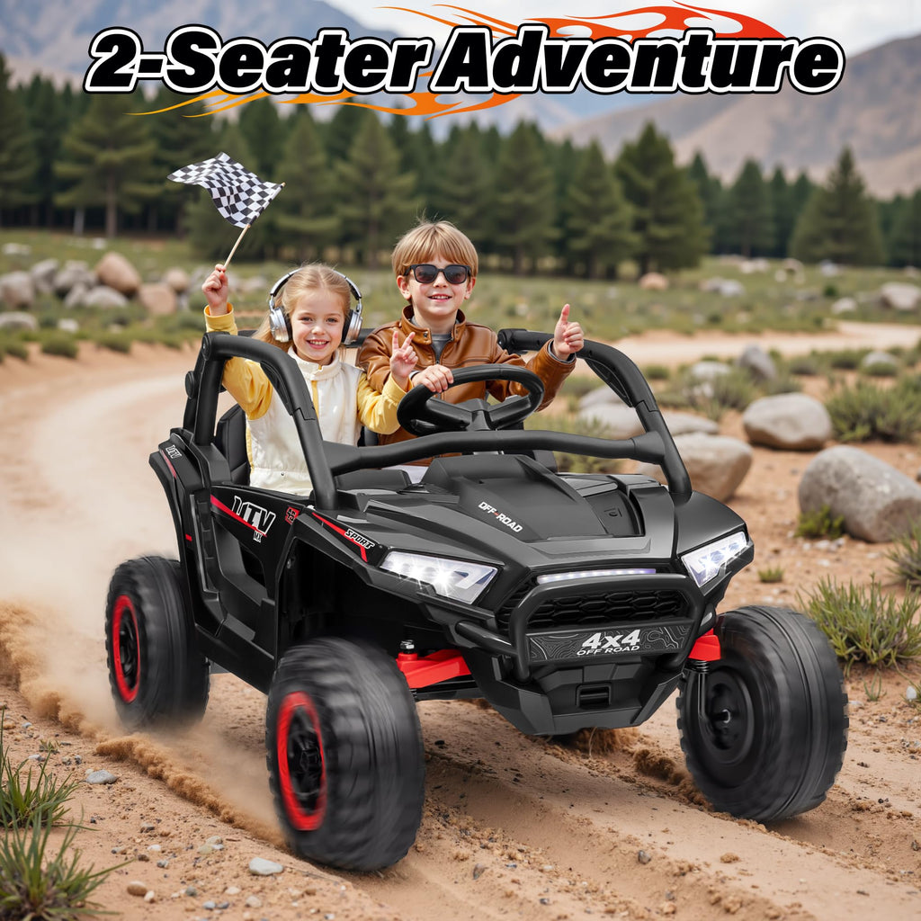 24V 2 Seater 4X4 Off-Road UTV Ride on Car V99744