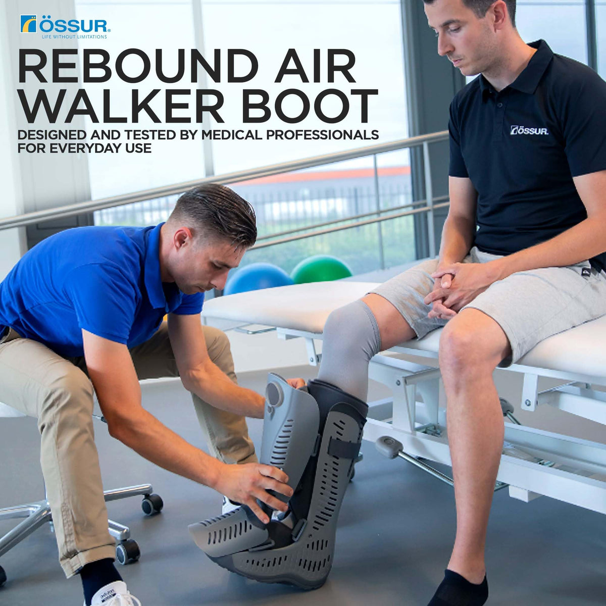 Adjustable Air Walker Boot with Air Pump D2305
