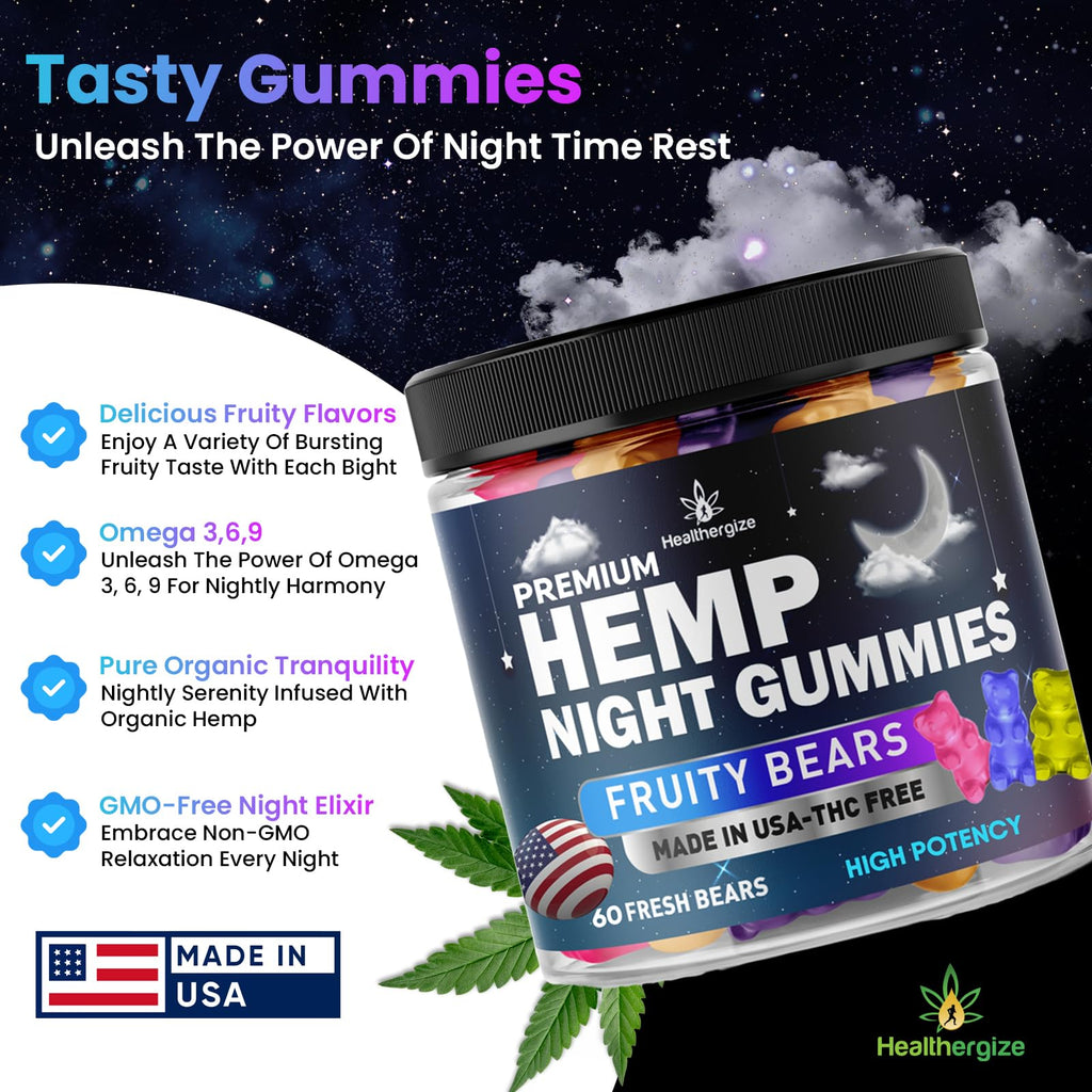 Hemp Gummies 60 Count M29554
