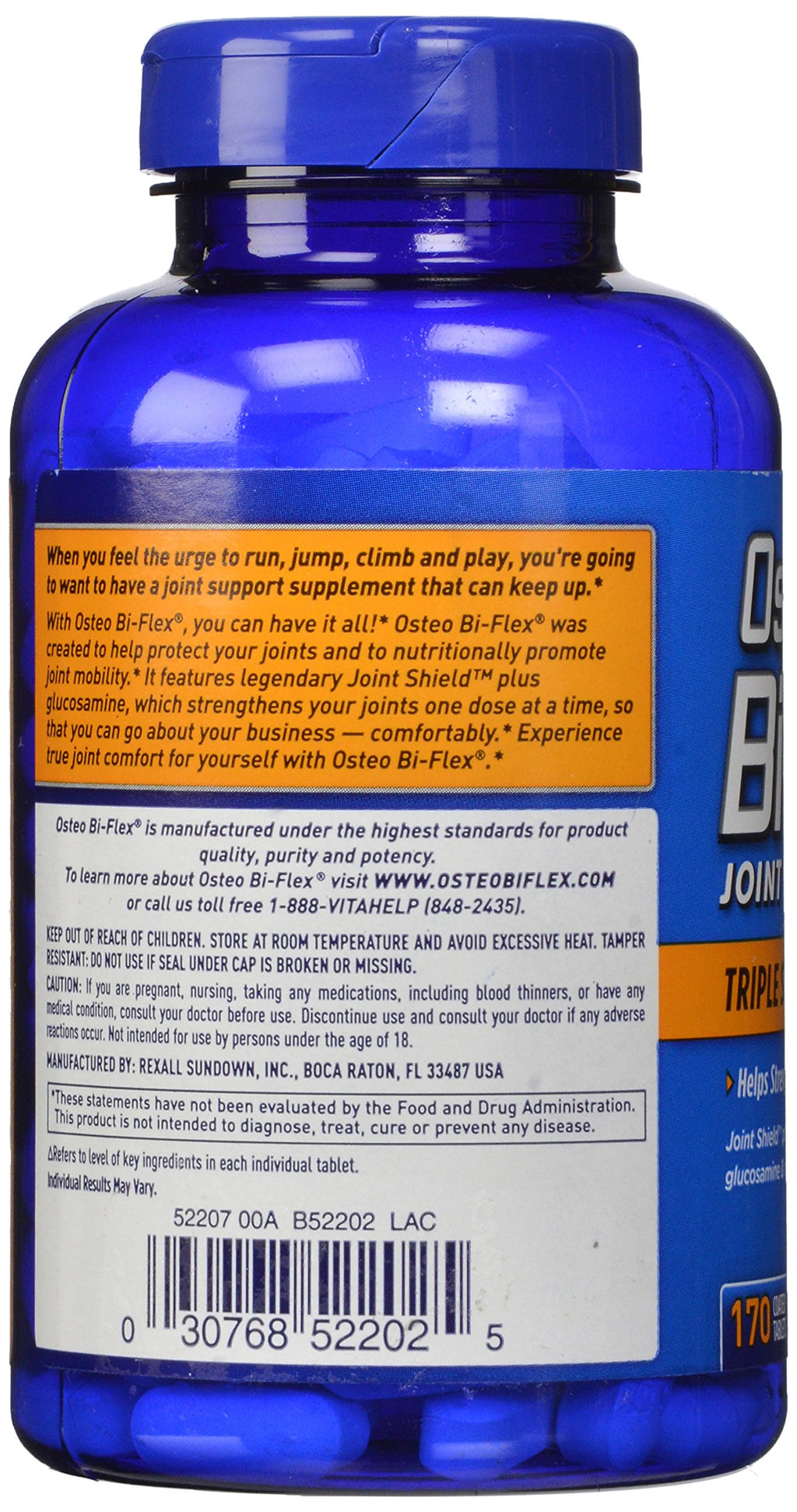Triple Strength 170 Caplets Y676154